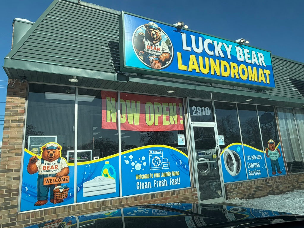 NEW LISTING! LUCKY BEAR LAUNDROMAT