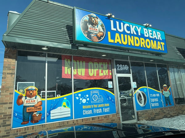 NEW LISTING! LUCKY BEAR LAUNDROMAT