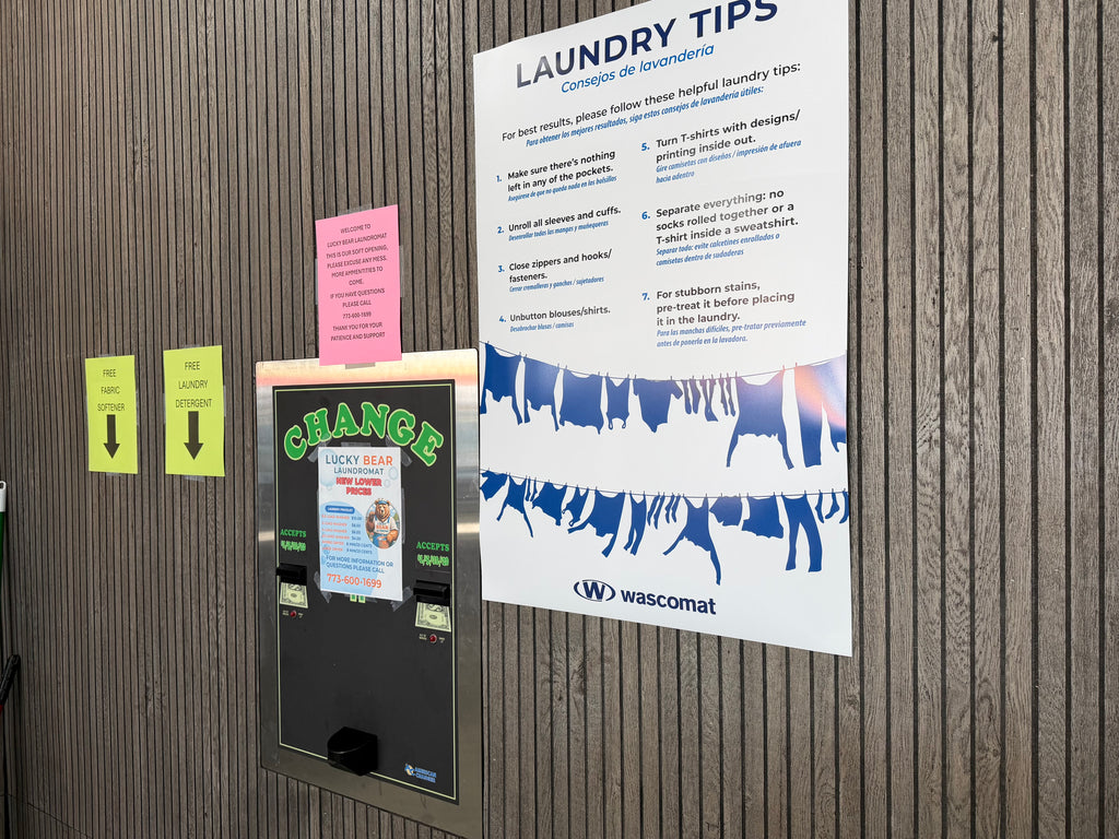 NEW LISTING! LUCKY BEAR LAUNDROMAT